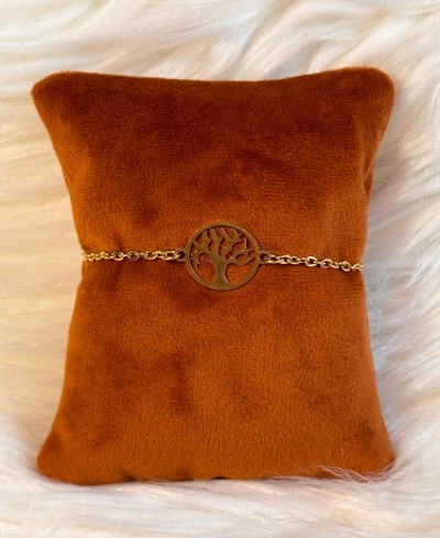 Bracelet Arbre de Vie Doré