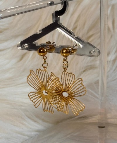 Boucles d'Oreilles Amsterdam ajourées