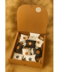 Calendrier de l'Avent Premium Couleur Argent