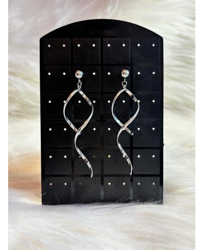 Boucles d'Oreilles Ibiza Argentées