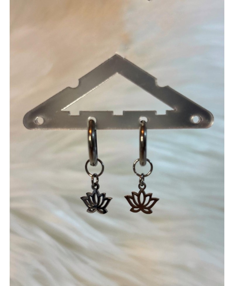 Boucles d'Oreilles Phuket Argent