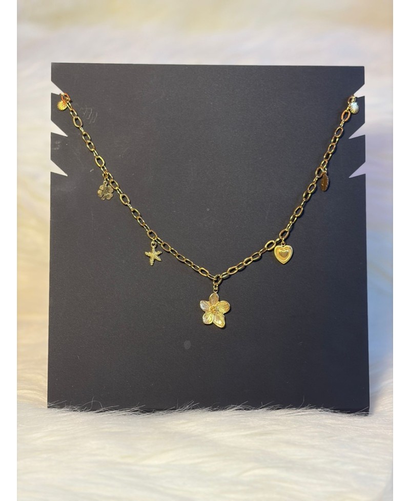 Collier Breloques Bora Bora