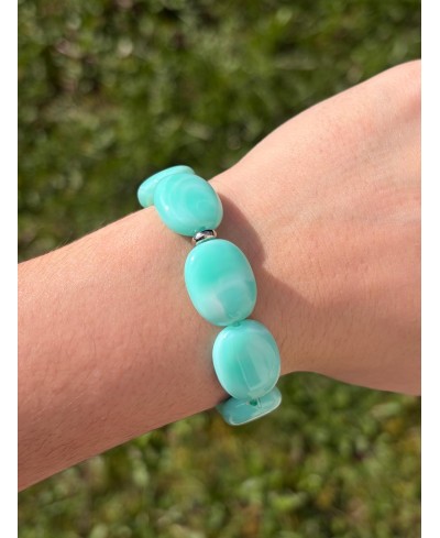 Bracelet Galets Turquoise