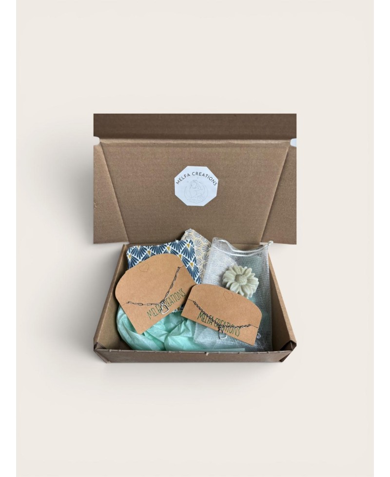 Coffret Fête des Mères Collier et Bracelet Argentés