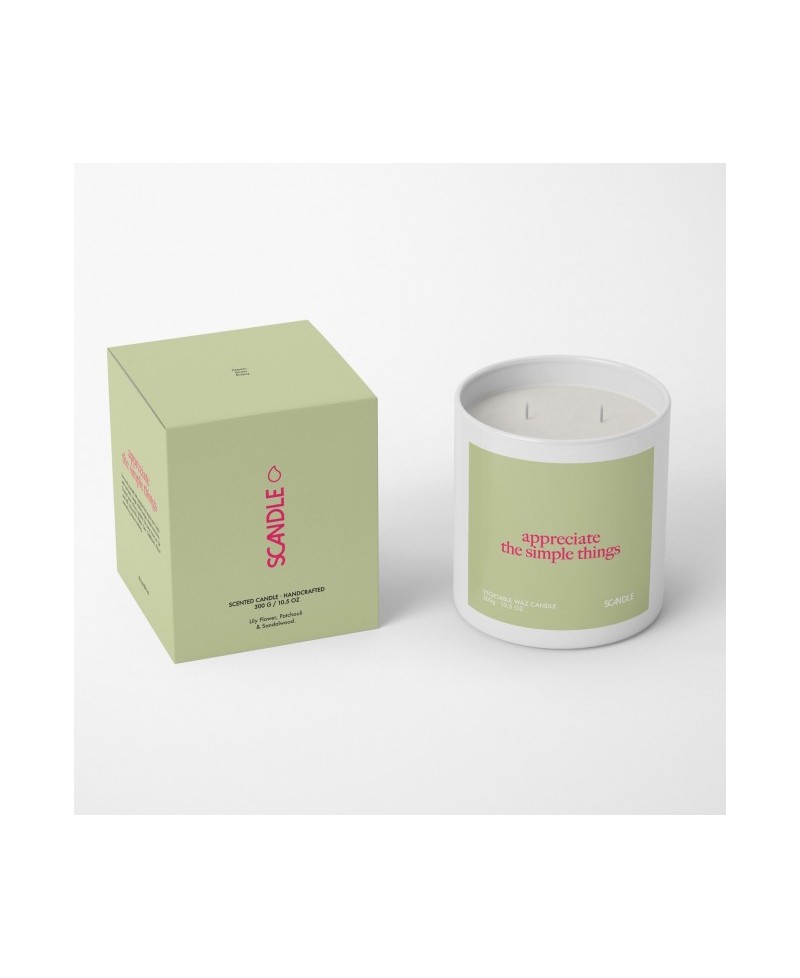 Bougie Parfumée Scandle Simple Things