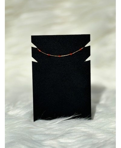 Bracelet avec Perle Rouge