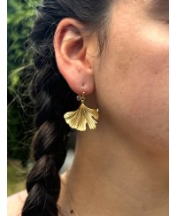 Boucles d'Oreilles Feuille