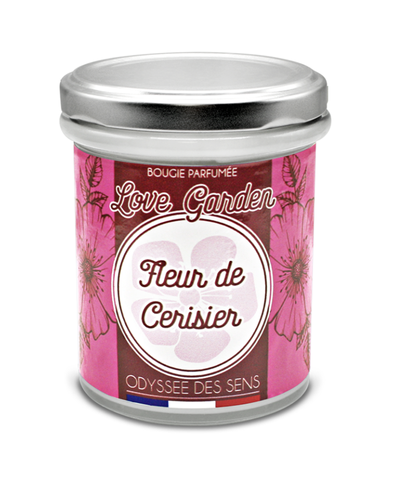 Bougie Fleur de Cerisier Love Garden