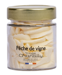 Bougie Chantilly 80g Pêche de Vigne