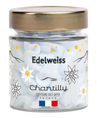 Bougie Chantilly Noël 80g Edelweiss