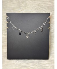 Collier Breloques Koï Couleur Argent